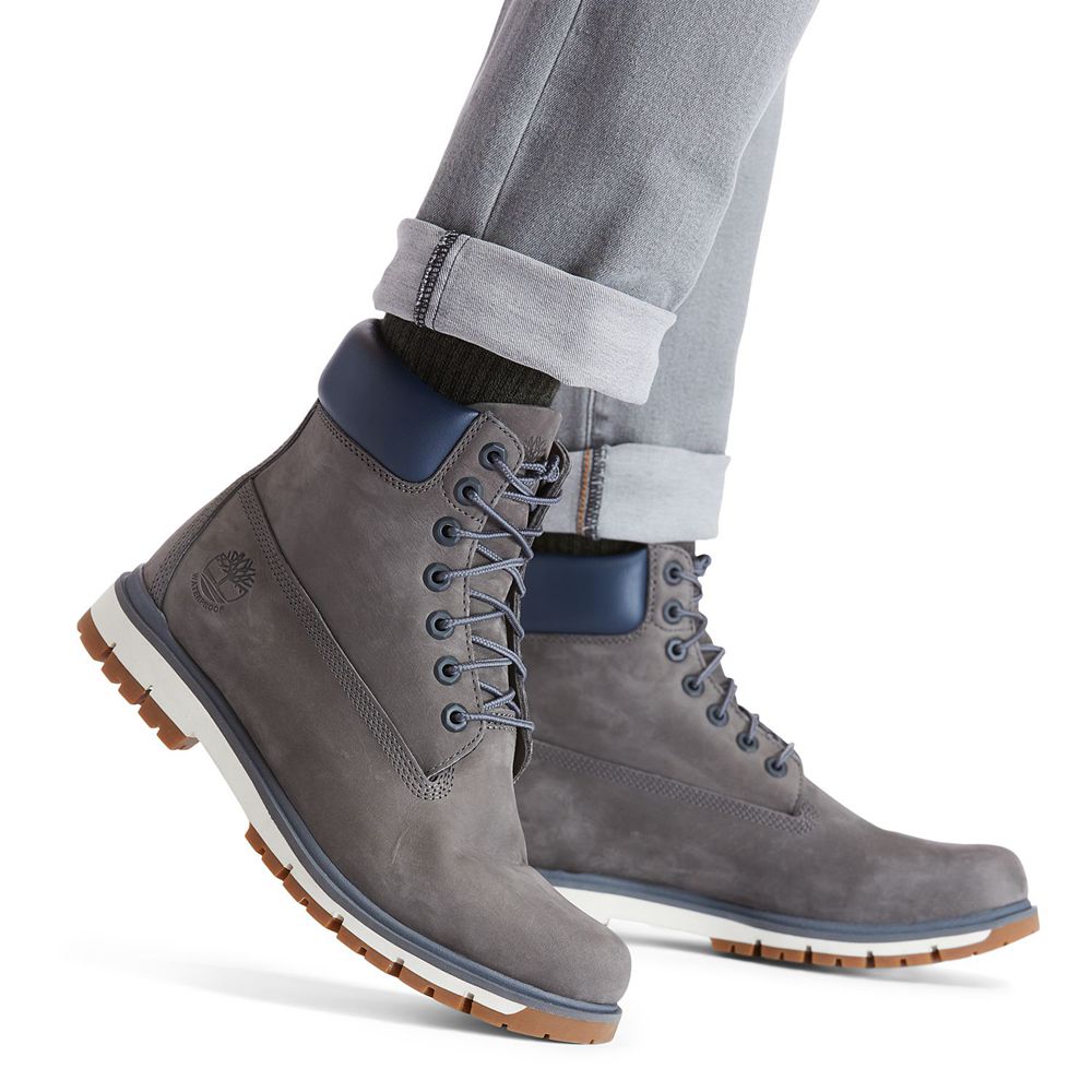 Bototos Timberland Hombre 6-Inch Radford Waterproof Gris - Chile COP-831429